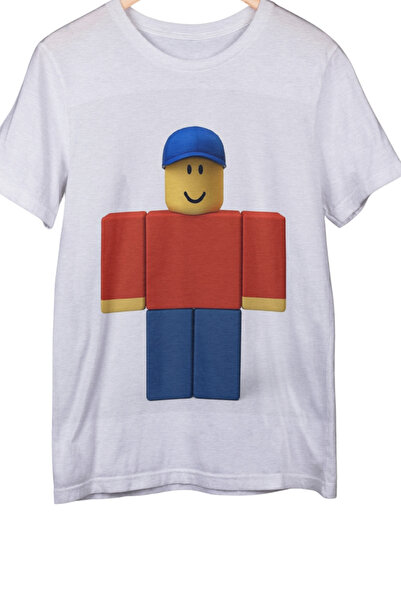 Butik Fake Man Tişört Beyaz Unisex Tshirt