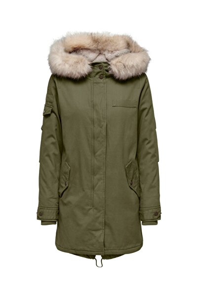 ONLY Palton de iarnă Midi cu glugă pentru femei - cald și elegant