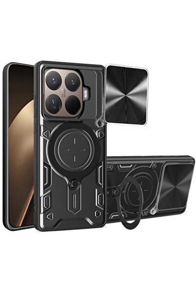 SKYDDAR INNOVATION Husă pentru Xiaomi 15T Pro, CamGuard Pro, inel magnetic, p...