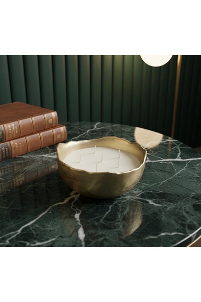 BalibeeCandle BalibeecandleHandmade Dekoratif Gold Kasede Luxry Mum
