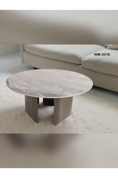 unbranded FLOOR COFFEE TABLE 90*90*45 CM COLOR GREY
