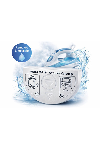 Vestel Amber 5100 - Steam Iron and Lime Collection Cartridge