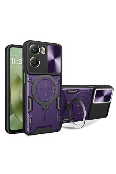 SKYDDAR INNOVATION Husă pentru Motorola Moto G06, CamGuard Pro, inel magnetic...