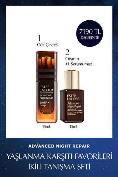 Estee Lauder Advanced Night Repair Yaşlanma Karşıtı Favoriler İkili Set - Eye...