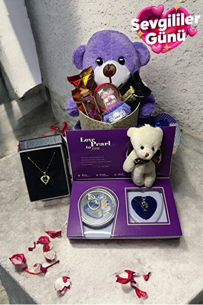 ganispe Sevgiliye Romantik Hediye Kutusu | Kar Küresi | Çelik Okyanusun Kalbi...