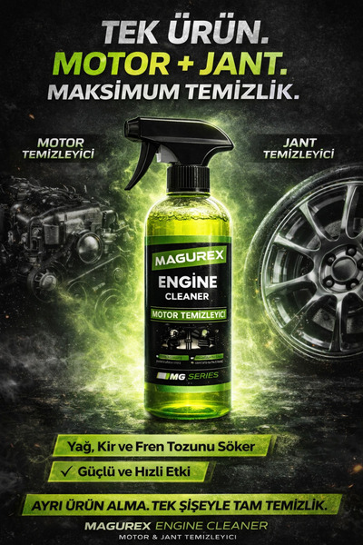 MAGUREX Motor Ve Jant Temizleyici 400 ml