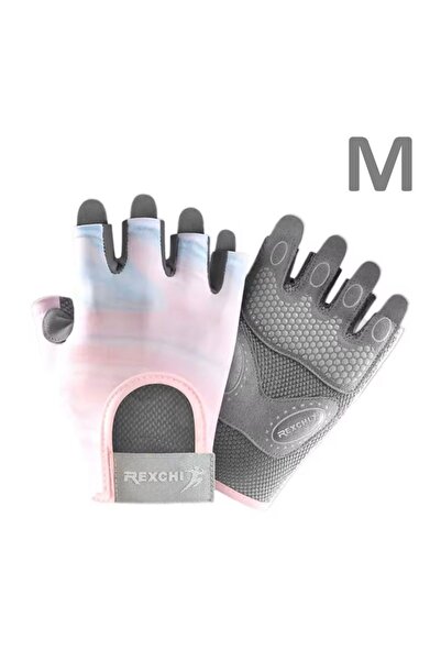 SkyWheel Non-Sweating Half-Finger Fitness Yoga Pilates Palm Anti-Slip Silicon...