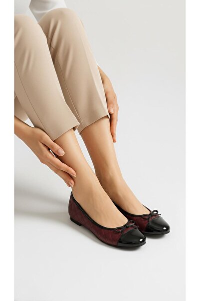 37Numara KAPİTONE HAKİKİ DERİ BABET BORDO 41-42-43-44-45-BORDO