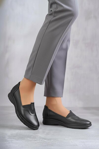 37Numara БІЛЬШИЙ РОЗМІР ВИСОКИЙ КАБЛУК 41-42-43-44 ЧОРНИЙ Справжня шкіра