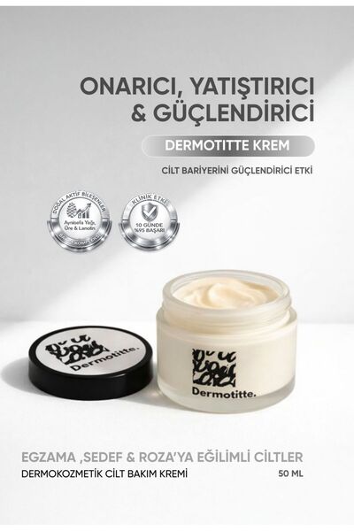Dermotitte. Dermotitte Rozalı ve Sedefe Eğilimli Ciltler (Egzema) İçin Onarıc...