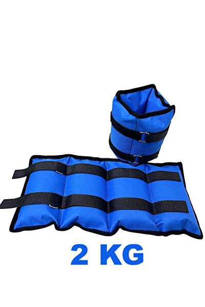 ME&RA SPORT 2 kg x 2 adet toplam 4 kg El ayak kas güçlendirici seti kum ağırl...