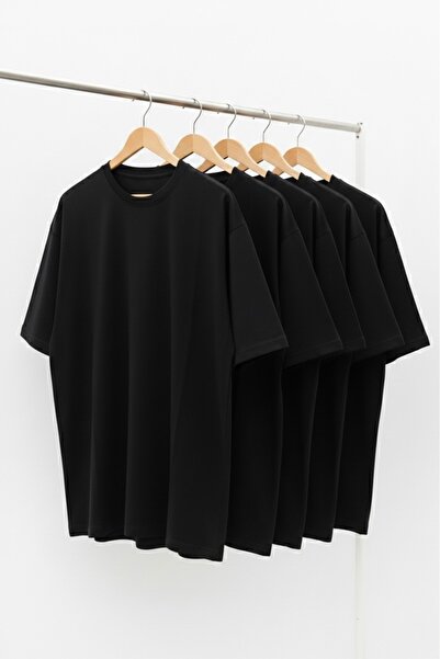 assef Ανδρικό μπλουζάκι oversized τεμαχίων, 100% βαμβακερό, μαλακό, με υφή, μ...