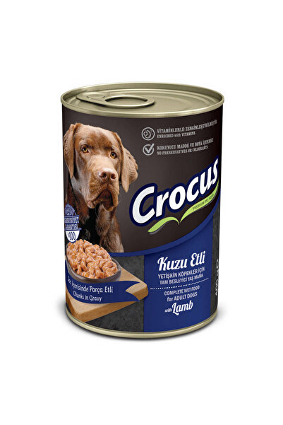 Crocus STOROZAL YETIŞKIN KÖPEK KUZU ETLI YAŞ MAMA (04836) 400 GR