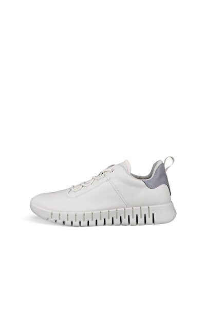 Ecco Gruuv Erkek Beyaz Deri Ayakkabı