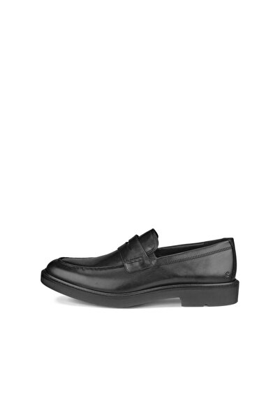 Ecco Metropole London Erkek Siyah Deri Ayakkabı