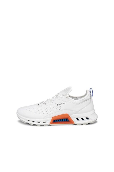 Ecco Golf Biom C4 Erkek Beyaz Deri Ayakkabı Su Geçirmez