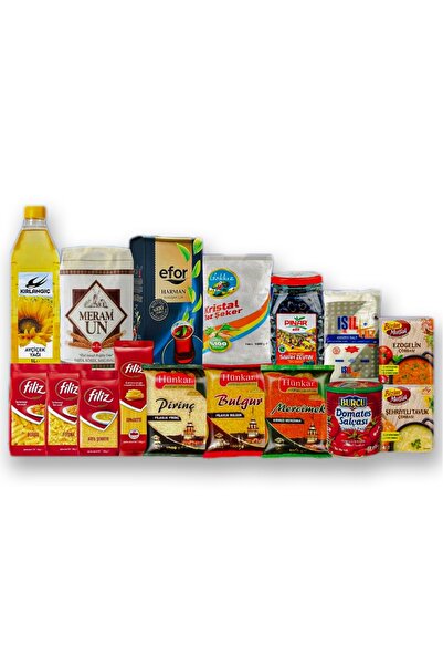 Hünkar Ramazan Gıda Erzak Kumanya Yardım Kolisi - Standart Paket