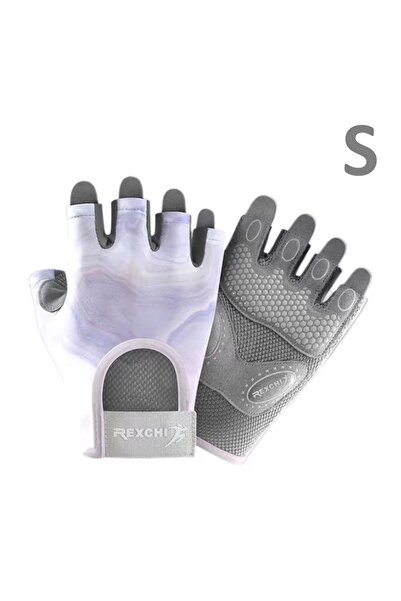 SkyWheel Non-Sweating Half-Finger Fitness Yoga Pilates Palm Anti-Slip Silicon...