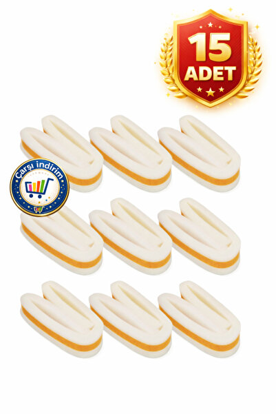 15 Pieces Adhesive Under Door (threshold) Tape Heat Insulation Sponge 90 Cm Dust Sound Cold Insect Proof