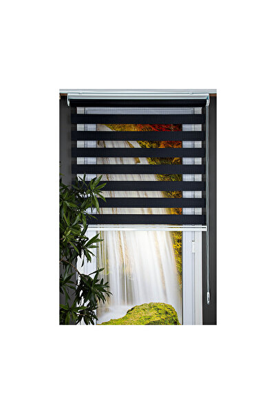 Koçtaş Basic Zebra Stor Perde Siyah