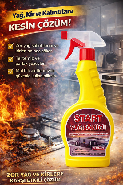start Yağ Sökücü / Yağ Çöz 750 ML