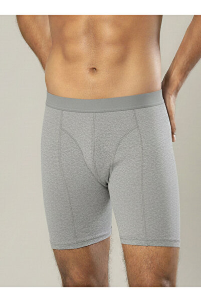 ERDEM İÇ GİYİM Boxeri lungi Erdem Grey Melange Bumbac Elastan 1416