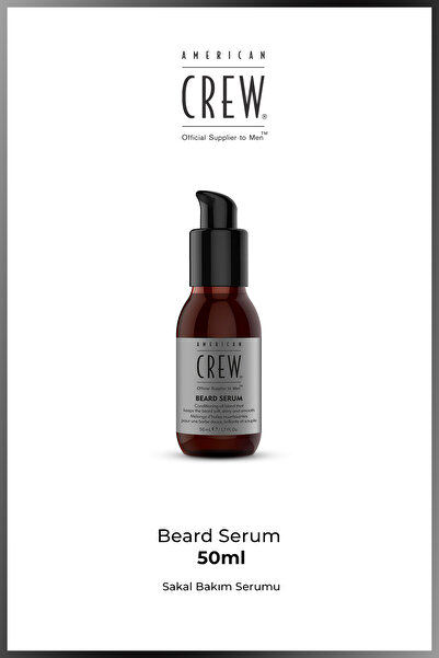 American Crew Beard Serum 50 ml – Erkek Sakal Serumu, Besleyici & Yumuşatıcı ...