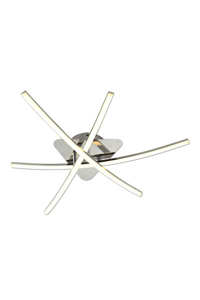 LUCEA Alani 3 lü Ledli Krom Plafonyer