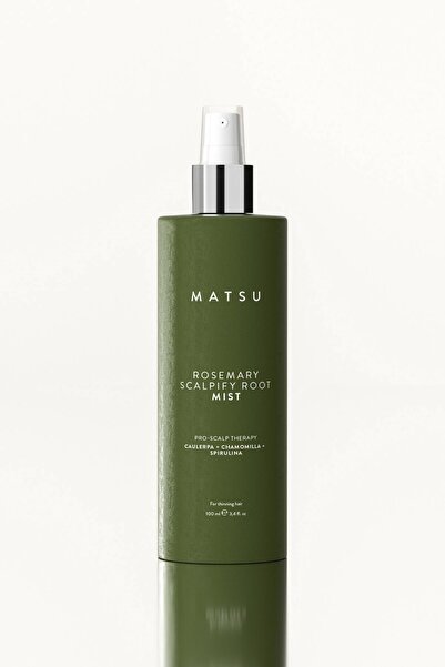 MATSU رذاذ جذور إكليل الجبل المضاد للتساقط، مقوي للشعر بماء إكليل الجبل 100 مل