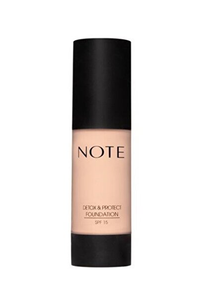 NOTE Detox Protect Fondöten - 02 Natural Beige