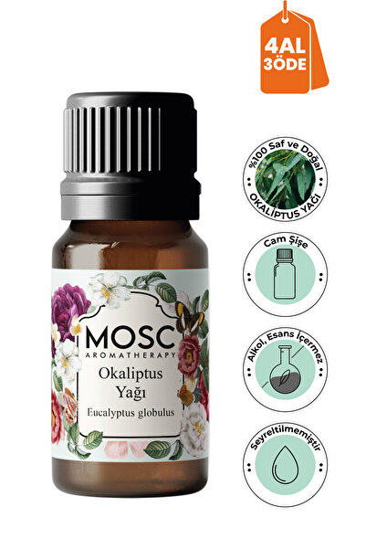 Okaliptus Uçucu Yağı 10 ml %100 Saf ve Doğal (Eucalyptus Essential Oil)