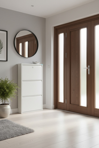 LICCIA Metal Ayakkabılık 3'lü Kilitli Model