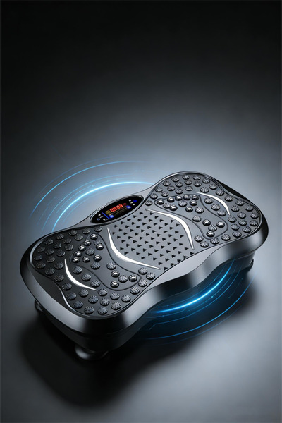 EGG لوحة اهتزازية لإنقاص الوزن، سعة 450 رطلاً، جهاز تمرين لكامل الجسم لصالة ا...