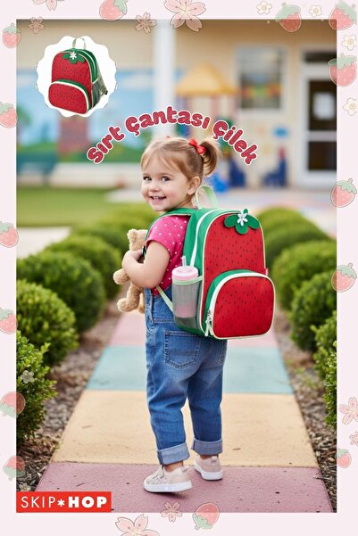 Skip Hop Strawberry Patterned Children's Backpack