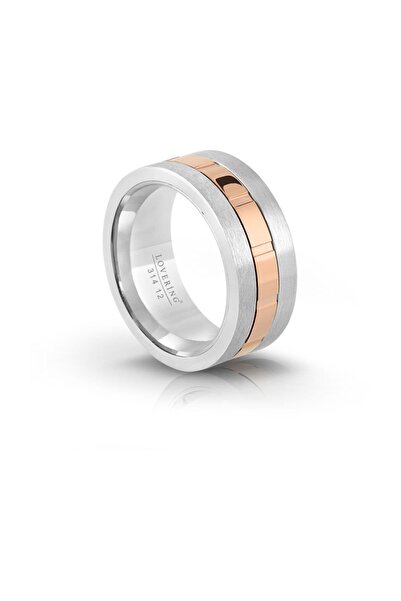 Lovering خاتم نسائي من الفولاذ LVR314B