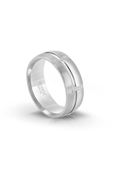 Lovering LVR345E Erkek Çelik Yüzük