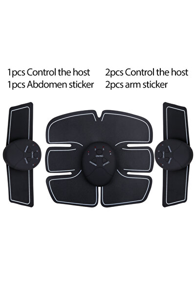 Choice جهاز تدريب عضلات البطن مزود بقطبين كهربائيين للذراعين وقطب كهربائي واح...