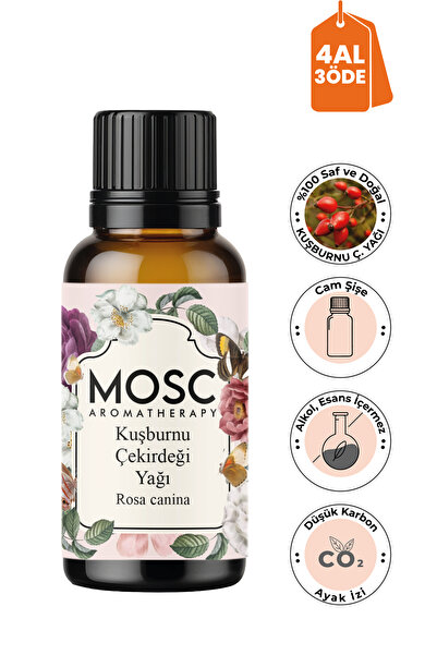 Kuşburnu Çekirdeği Yağı 30 ml Soğuk Sıkım %100 Saf ve Doğal (Rosehip Seed Oil)
