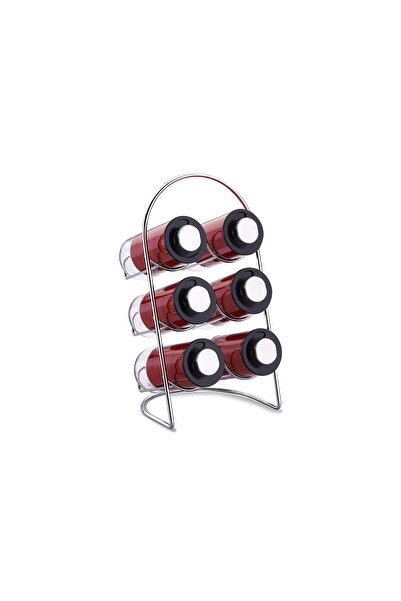 KORKMAZ Stora Plus Kırmızı 7 Parça Baharat Seti A5523-1