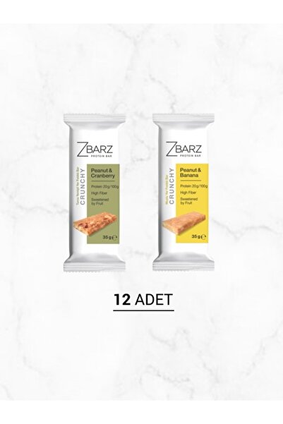 Zbarz Crunchy Protein Bar Mix Kutu ( 12 Adet )