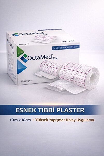 Octacare OCTAMED ESNEK TIBBİ FLASTER 10X10