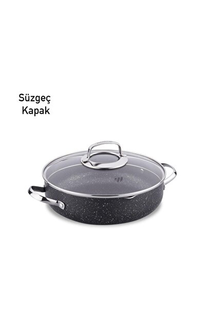 KORKMAZ Galaksi Kısa Tencere 28x7,5 cm A2958