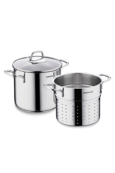 KORKMAZ طقم أواني سباغيتي بيرلا 20×18 سم A1523