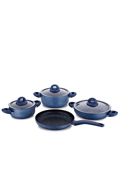 KORKMAZ Bella Granit Azura 7 Parça Tencere Seti A2893