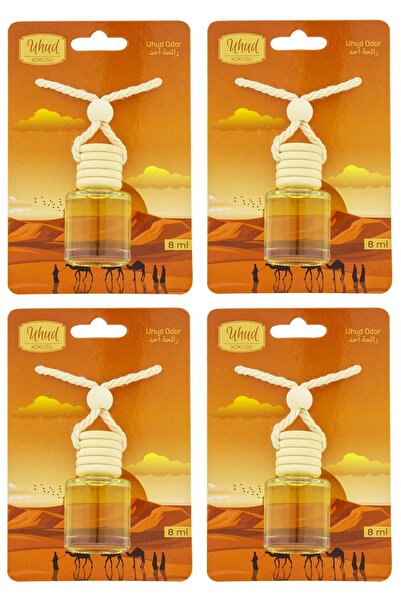 ESVED Uhud Kokusu 8 Ml Araba Kokusu Cam Şişe 4 Adet