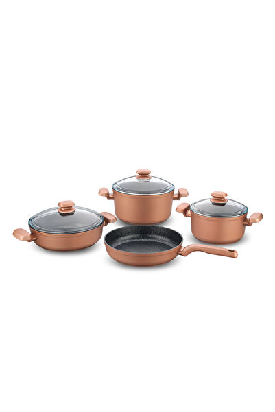 KORKMAZ Helena 7 Parça Tencere Seti A1350