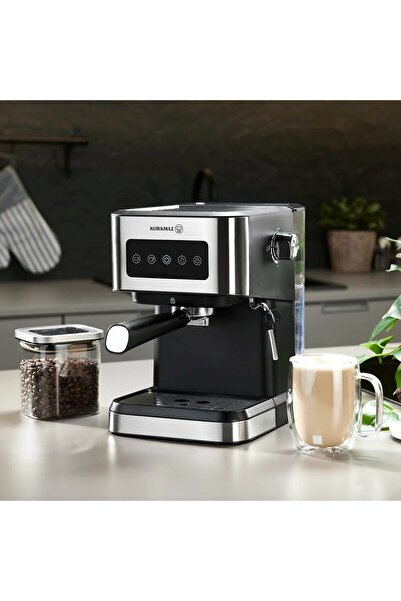 KORKMAZ Java Süt Köpürtücülü Espresso Kahve Makinesi A981