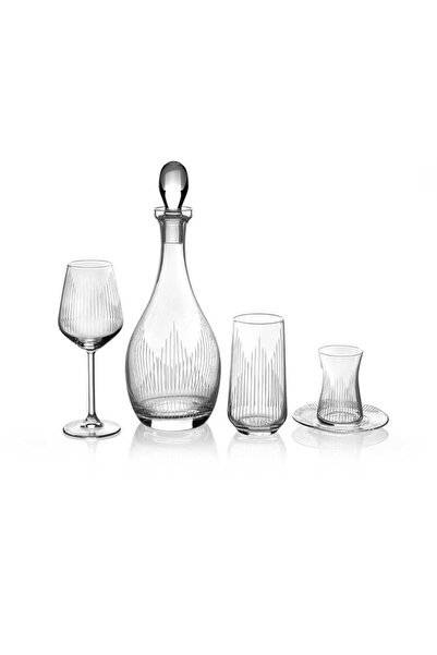 KORKMAZ Veneta 49 Parça Bardak Seti A9230