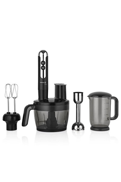 KORKMAZ Mia Multi Blender Set SiyahKrom A457-06