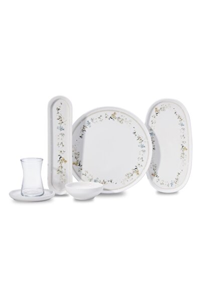KORKMAZ Luna Collection 25 Parça Kahvaltı Takımı A8689-1